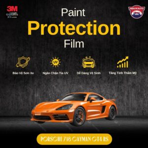 Dán PPF 3M cho Porsche 718 Cayman GT4 RS