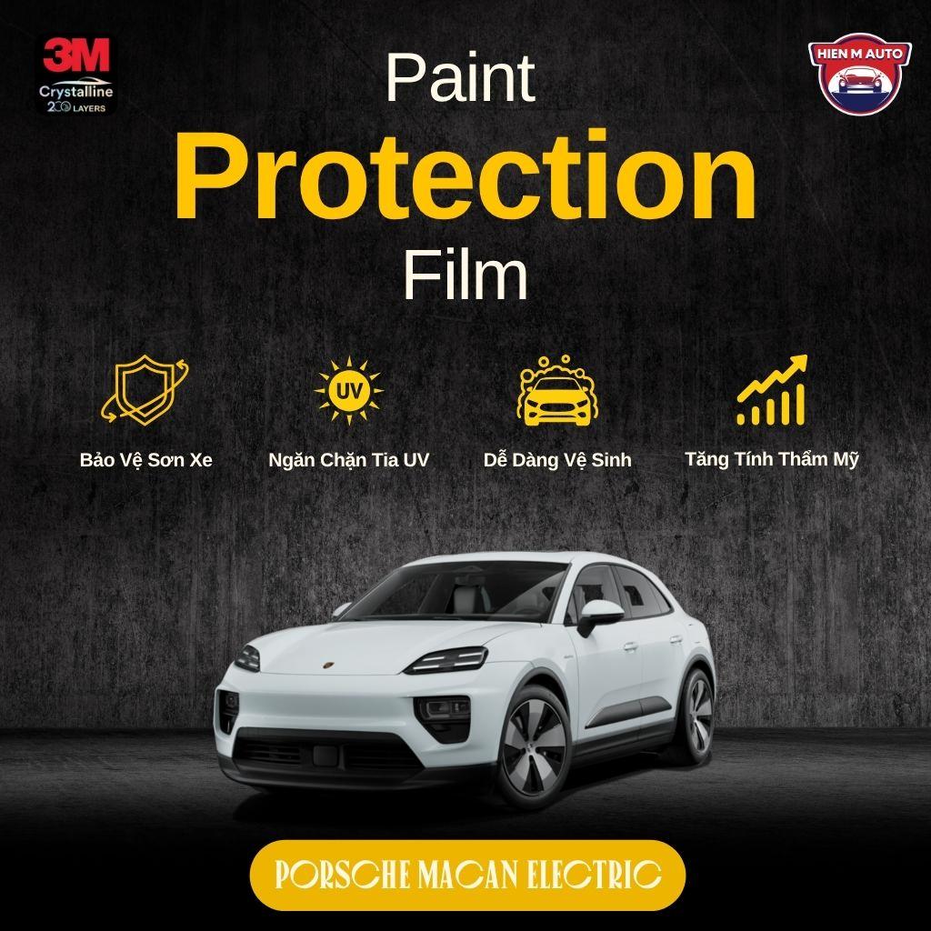 Dán PPF 3M cho Porsche Macan Electric tại HIEN M AUTO