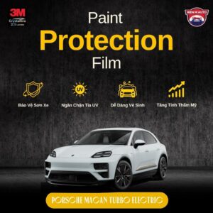 Dán PPF 3M cho Porsche Macan Turbo Electric