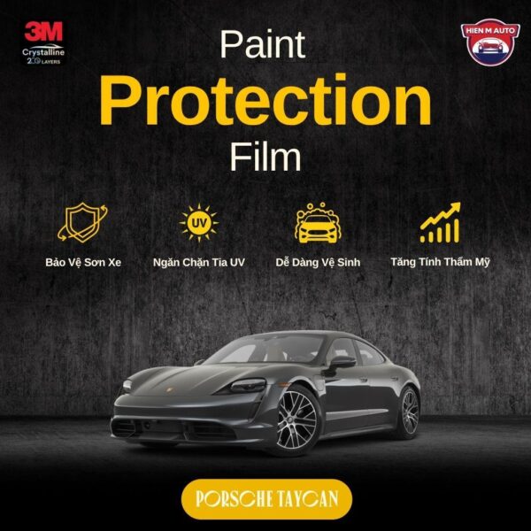 Dán PPF 3M cho Porsche Taycan