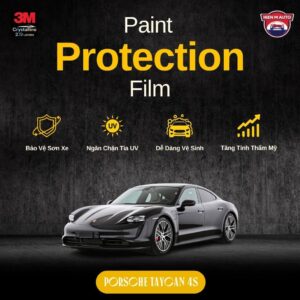 Dán PPF 3M cho Porsche Taycan 4S