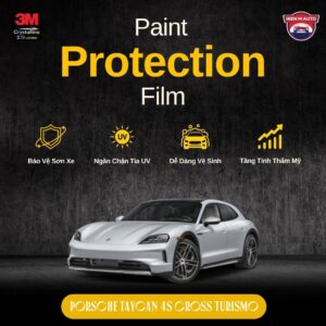 Dán PPF 3M cho Porsche Taycan 4S Cross Turismo
