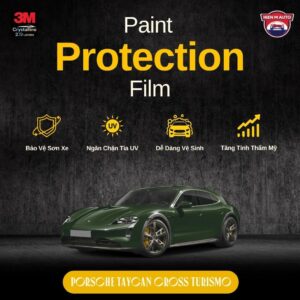 Dán PPF 3M cho Porsche Taycan Cross Turismo
