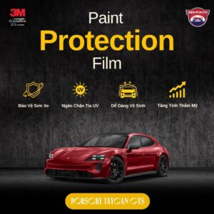 Dán PPF 3M cho Porsche Taycan GTS