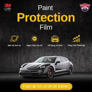 Dán PPF 3M cho Porsche Taycan Sport Turismo