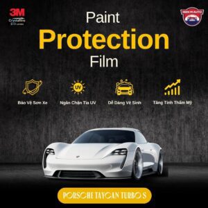 Dán PPF 3M cho Porsche Taycan Turbo S