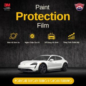 Dán PPF 3M cho Porsche Taycan Turbo S Cross Turismo