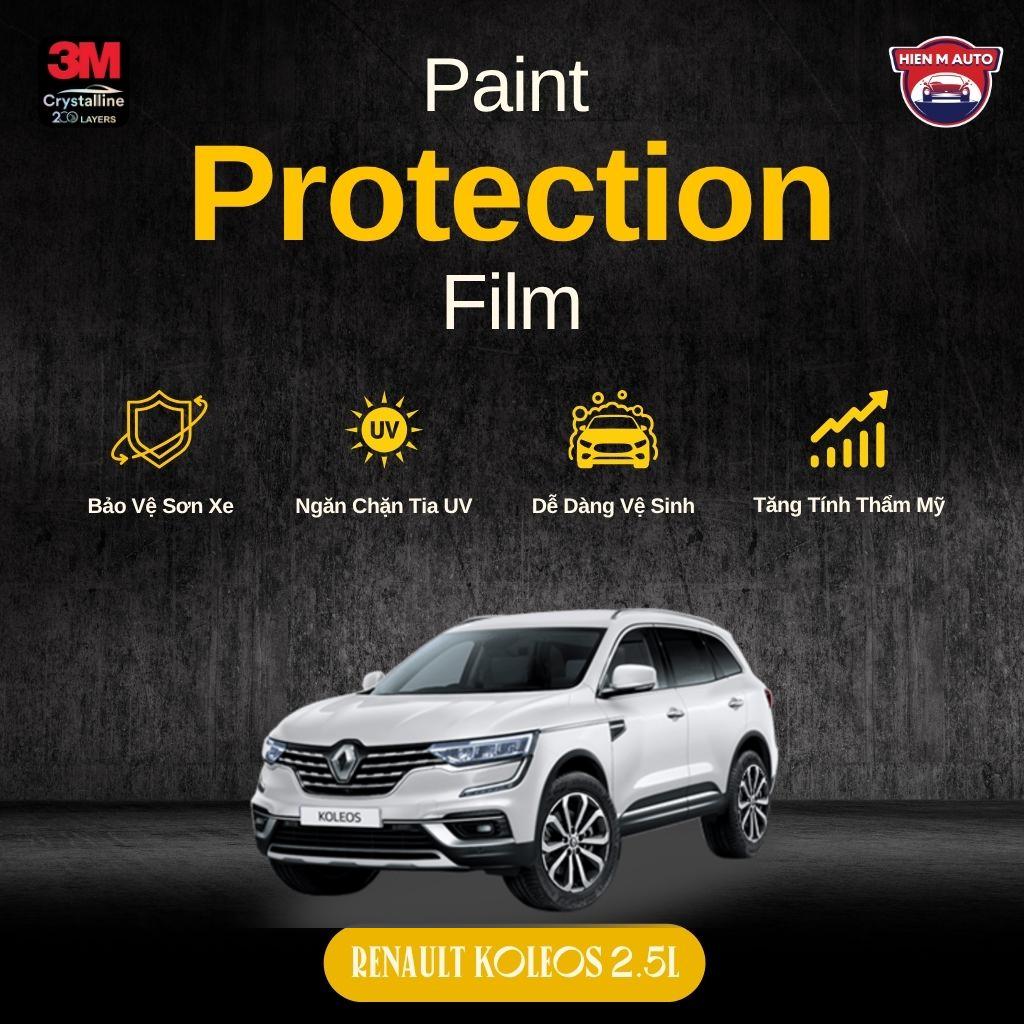 Dán PPF 3M cho Renault Koleos 2.5L tại HIEN M AUTO