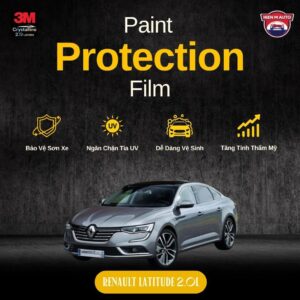 Dán PPF 3M cho Renault Latitude 2.0L