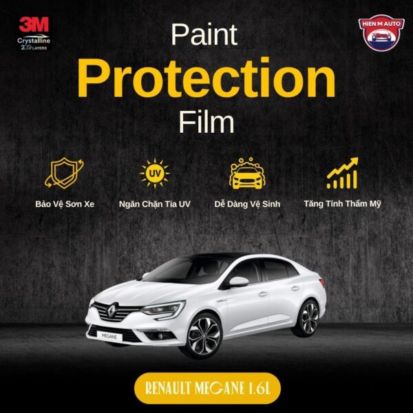 Dán PPF 3M cho Renault Megane 1.6L