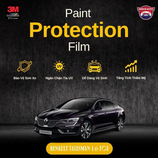 Dán PPF 3M cho Renault Talisman 1.6 TCe
