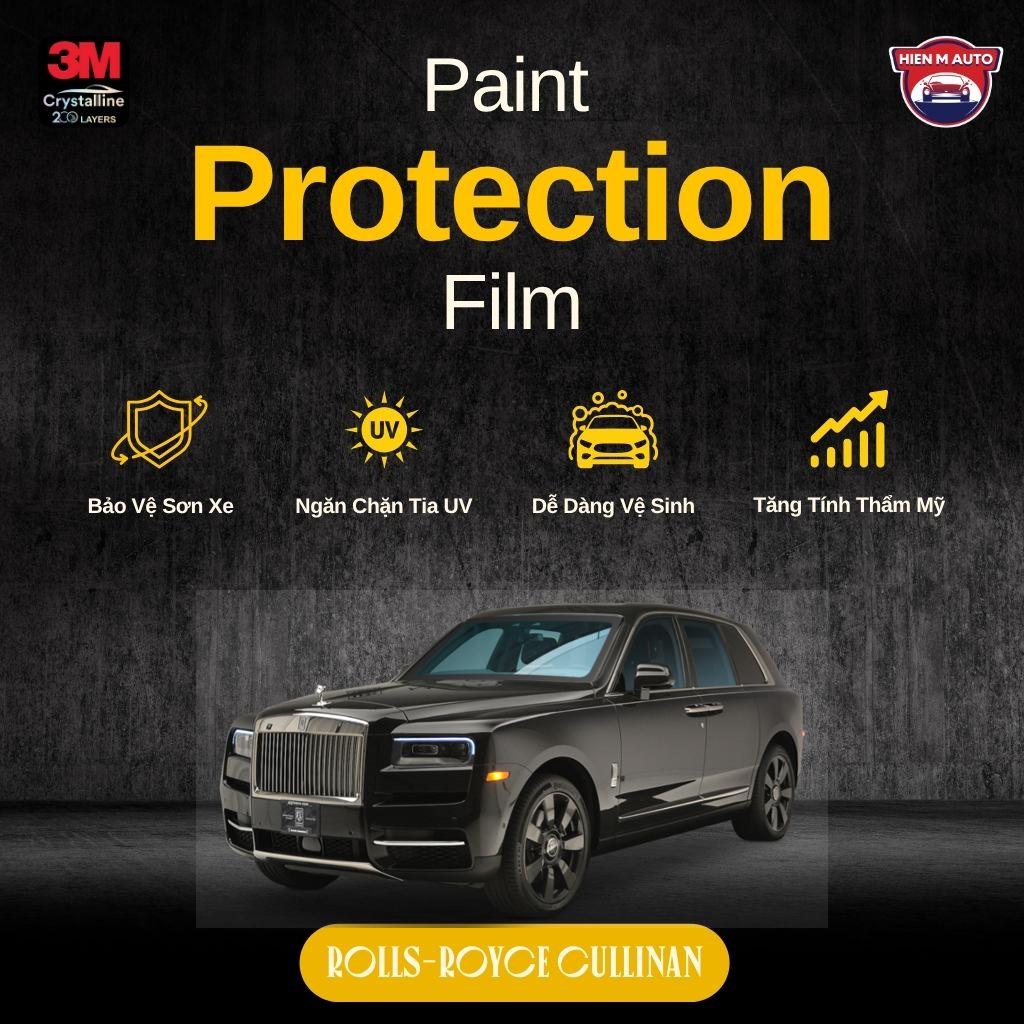 Dán PPF 3M cho Rolls-Royce Cullinan tại HIEN M AUTO