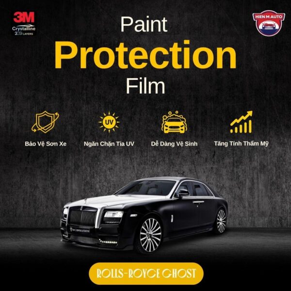 Dán PPF 3M cho Rolls-Royce Ghost
