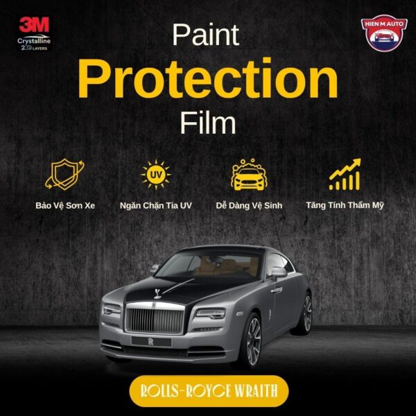 Dán PPF 3M cho Rolls-Royce Wraith