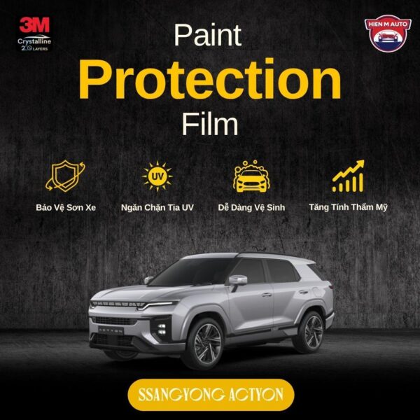 Dán PPF 3M cho SsangYong Actyon