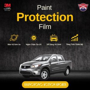 Dán PPF 3M cho SsangYong Actyon Sports