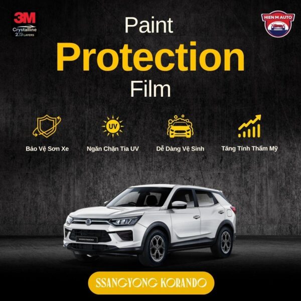 Dán PPF 3M cho SsangYong Korando