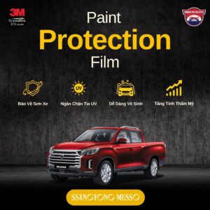 Dán PPF 3M cho SsangYong Musso
