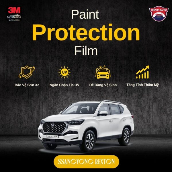 Dán PPF 3M cho SsangYong Rexton