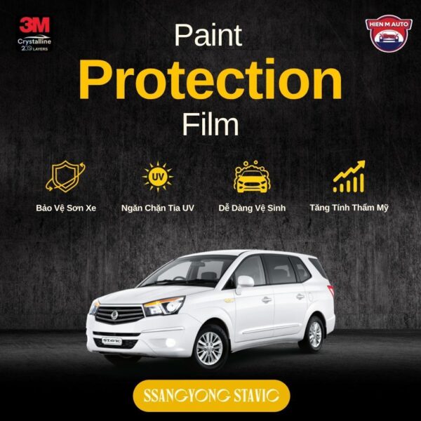 Dán PPF 3M cho SsangYong Stavic