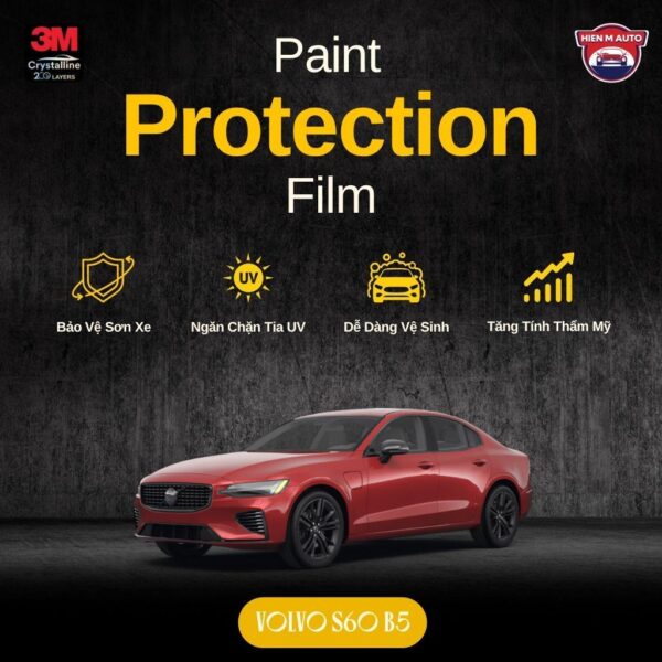 Dán PPF 3M cho Volvo S60 B5