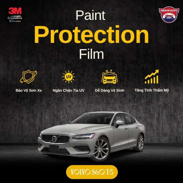 Dán PPF 3M cho Volvo S60 T5