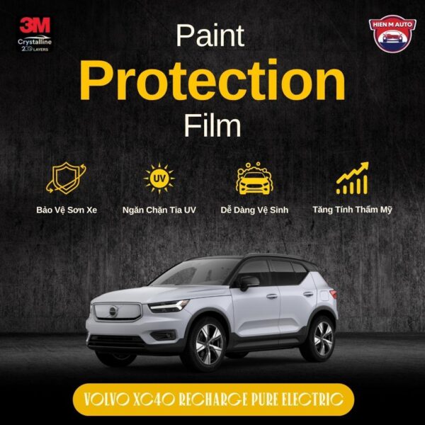 Dán PPF 3M cho Volvo XC40 Recharge Pure Electric