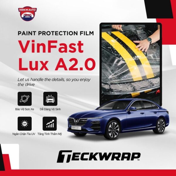 Dán PPF cho VinFast Lux A2.0